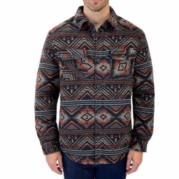 NWT Jachs  New York Wool Blend Jacket Aztec Print Size S - Picture 4 of 13